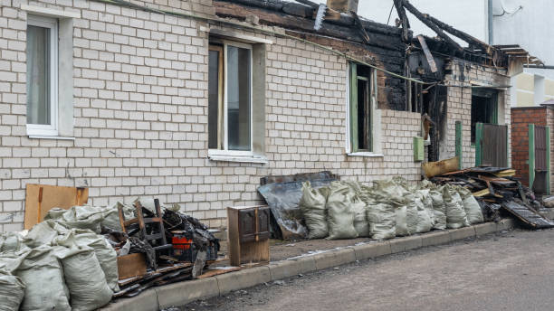 Professional Emergency Fire Cleanup technician working in Westminster, MD